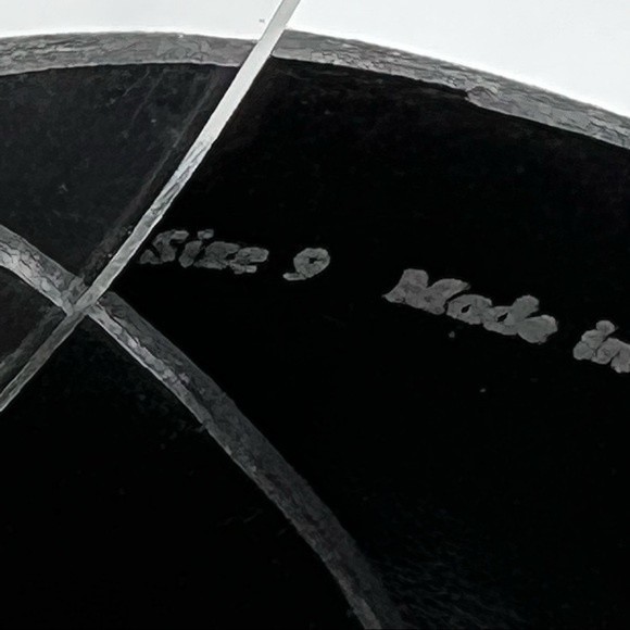 Dolce Vita Womens Size 9 Athena Black Leather Chunky Block‎ Heel Sandals Heels - Picture 13 of 14